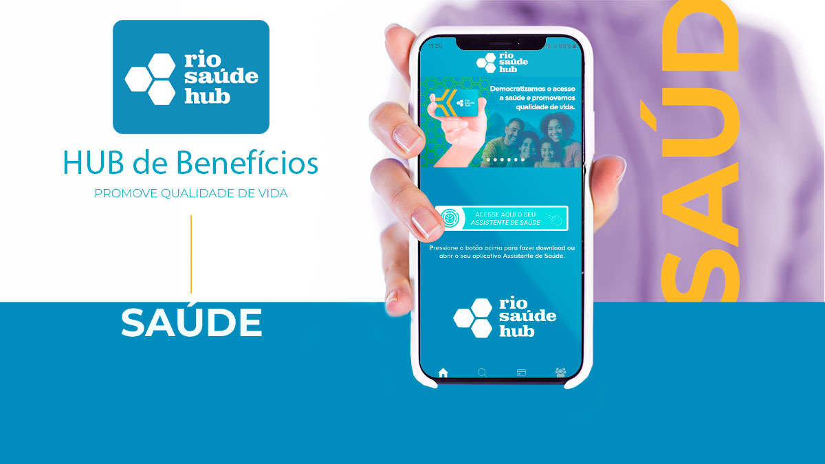 Aplicativo Rio Saúde HUB