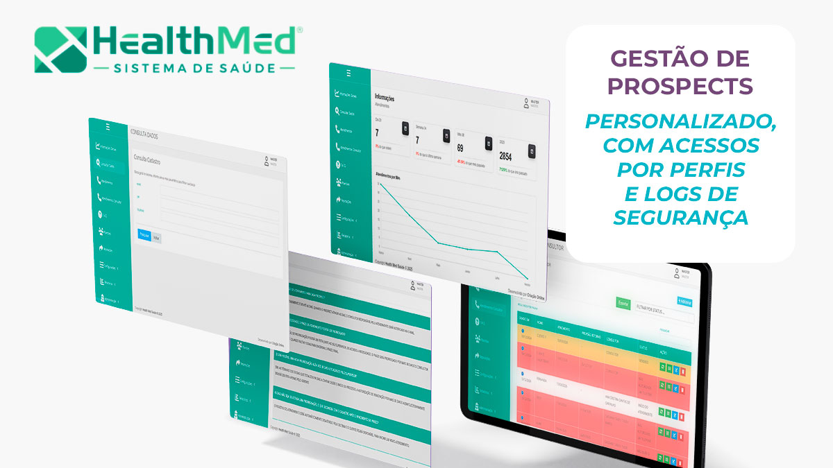 Sistema Web HealthMed Saúde