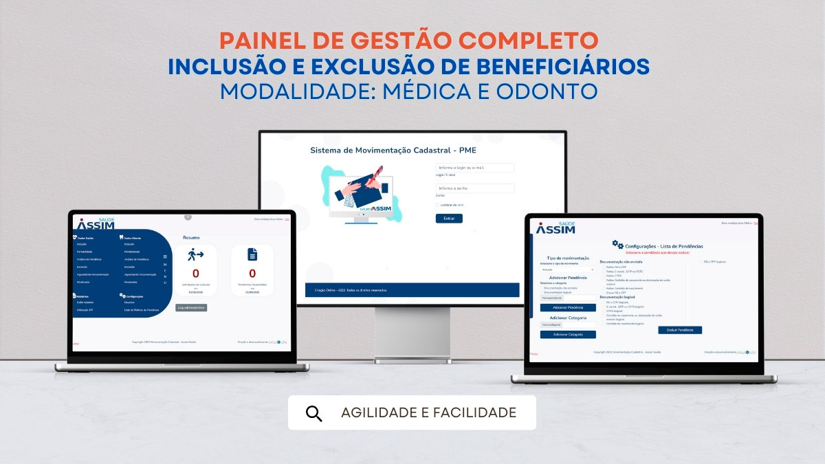 Sistema Web Assim Saúde